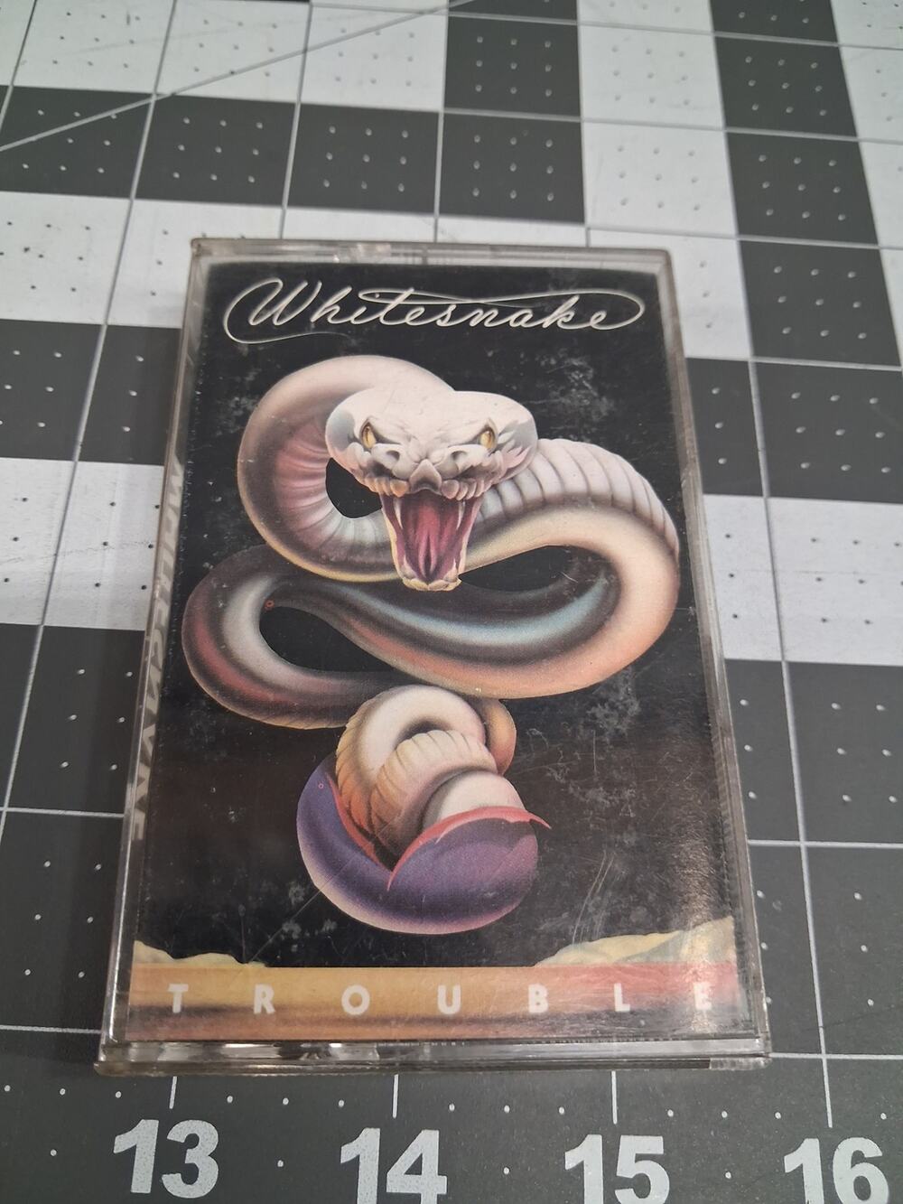 Whitesnake Trouble Cassette Tape